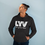 LYV Pullover Hoodie Black/White with Signature