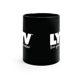 LYV (live your value) 11oz Black Mug