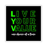 Limited Edition LYV Square Stickers 3