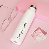 LYV (live your value) Slim Water Bottle
