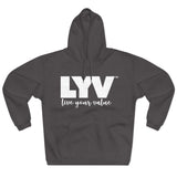 LYV Pullover Hoodie Black/White with Signature