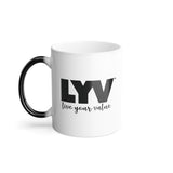 LYV (live your value) Color Morphing Mug, 11oz