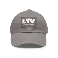 LYV (live your value) Hat with Leather Patch (Rectangle)