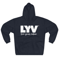 LYV Pullover Hoodie Black/White with Signature