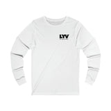 LYV (live your value) Unisex Jersey Long Sleeve Tee Small LYV Design no Signature
