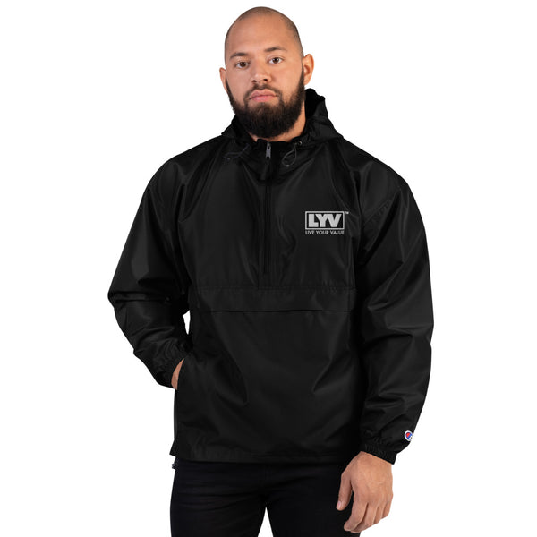 LYV Quarter Zip Champion Packable Jacket