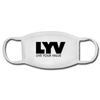 LYV Face Mask - white/white